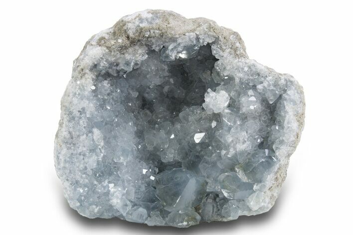 Sparkling Celestine (Celestite) Crystal Cluster - Madagascar #300109